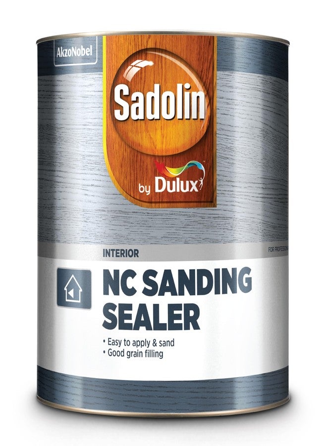 ديولكس برايمر دولوكس سادولين إن سي للخشب | طلاء خشبي شفاف | مانع تسرب سريع الجفاف وعالي التغطية للأسطح الخشبية الداخلية | 4 لترات - Image 1